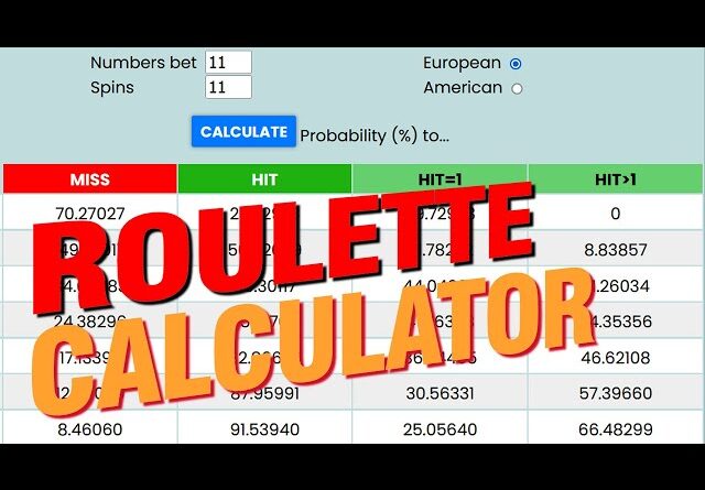 Kalkulator Roulette